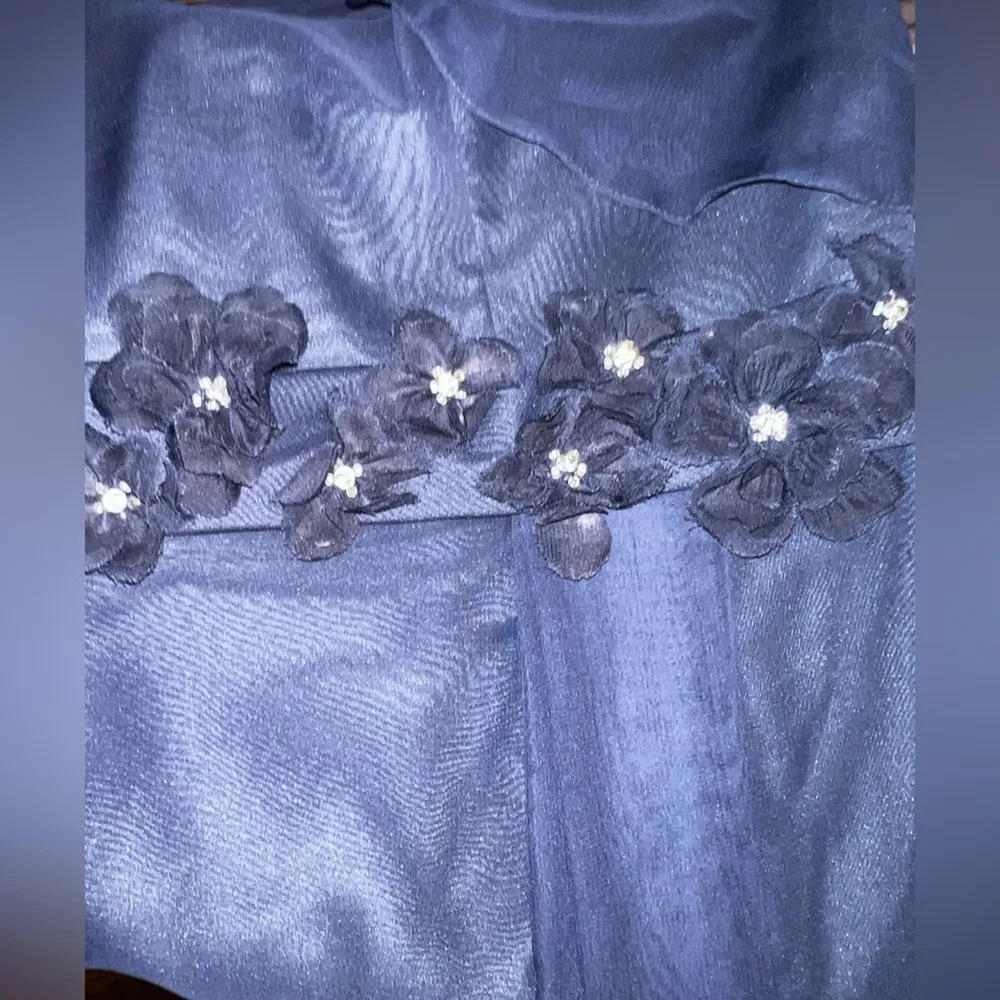 Beautiful New Eden Bridals Chiffon Bridesmaid/Mother of the Bride Gown! Size 16 - Image 7