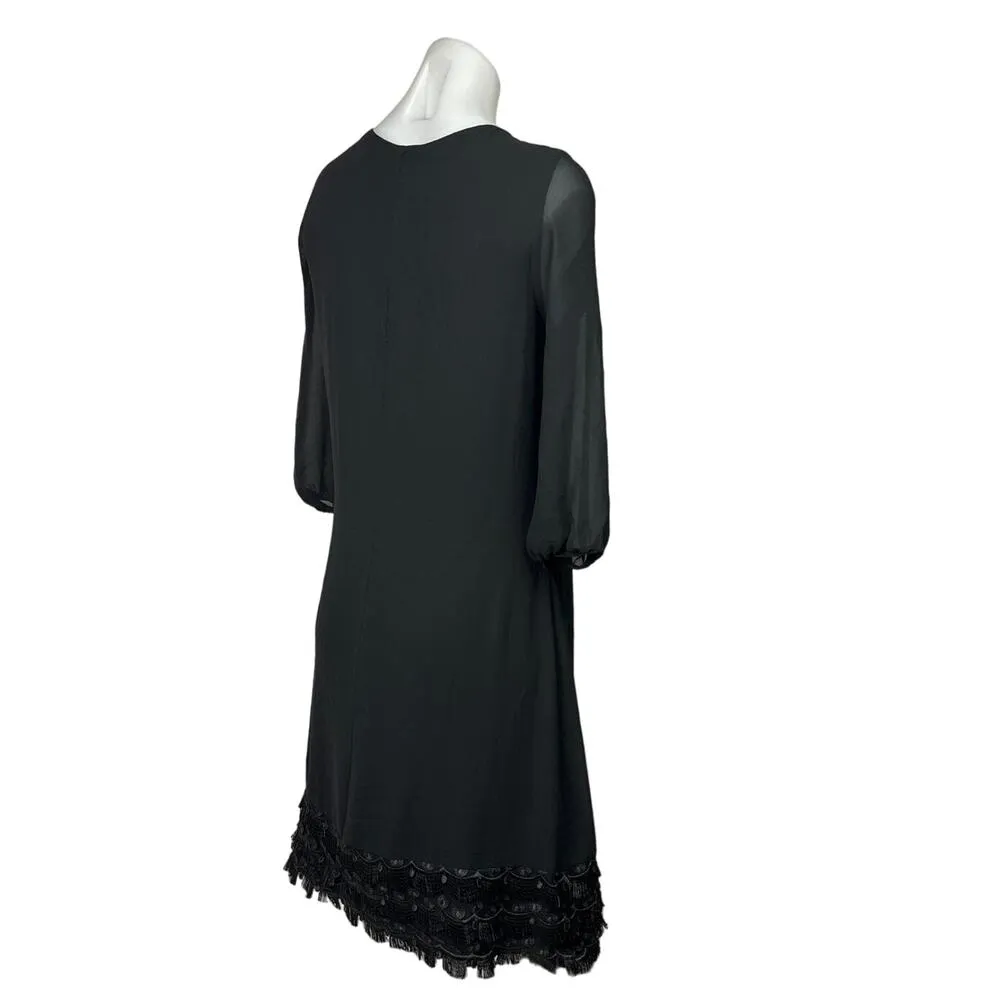 Want And Need Black Lace Hem V - Image 3