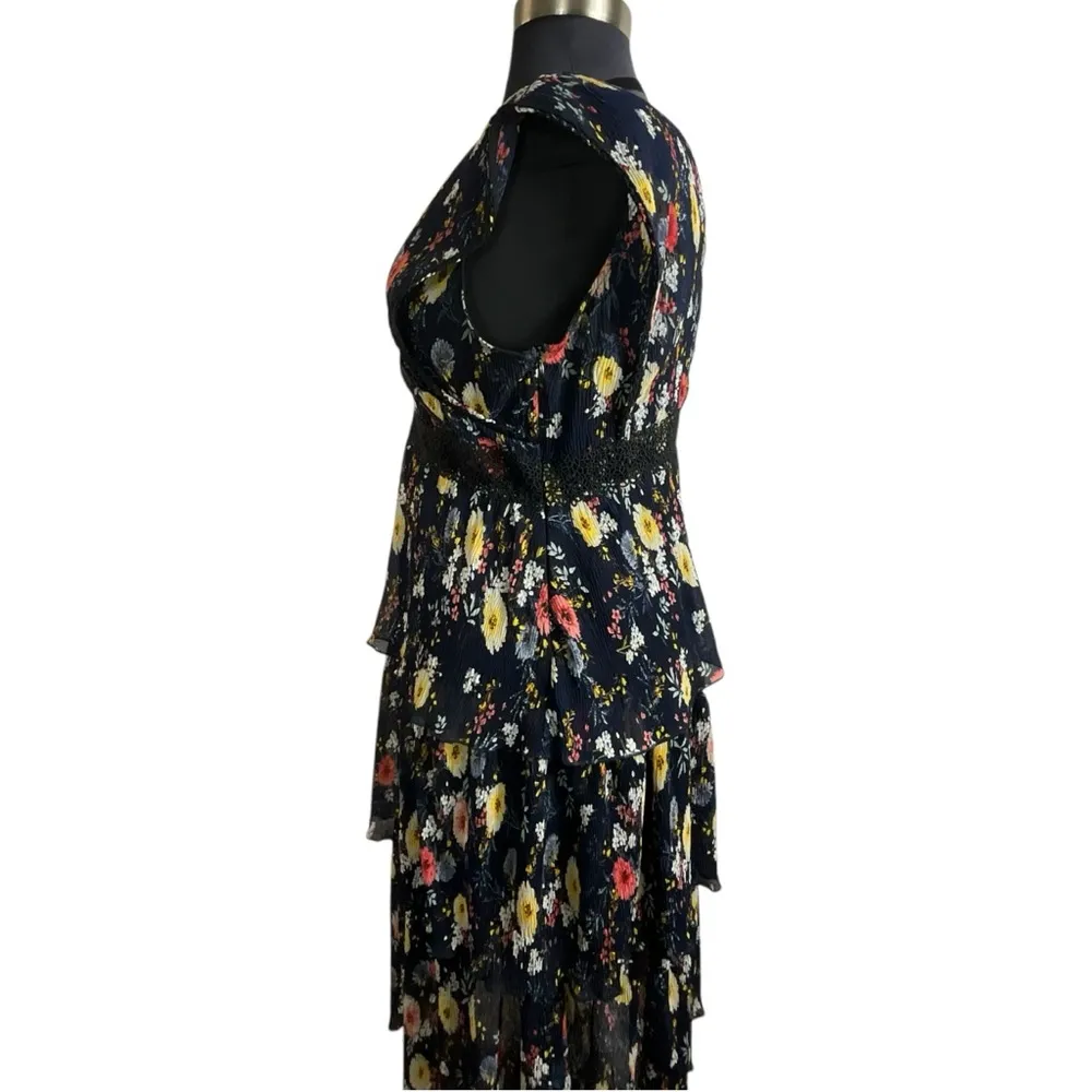 Anthropologie Foxiedox Flora Embroidered Floral Sheath Dress - Image 15