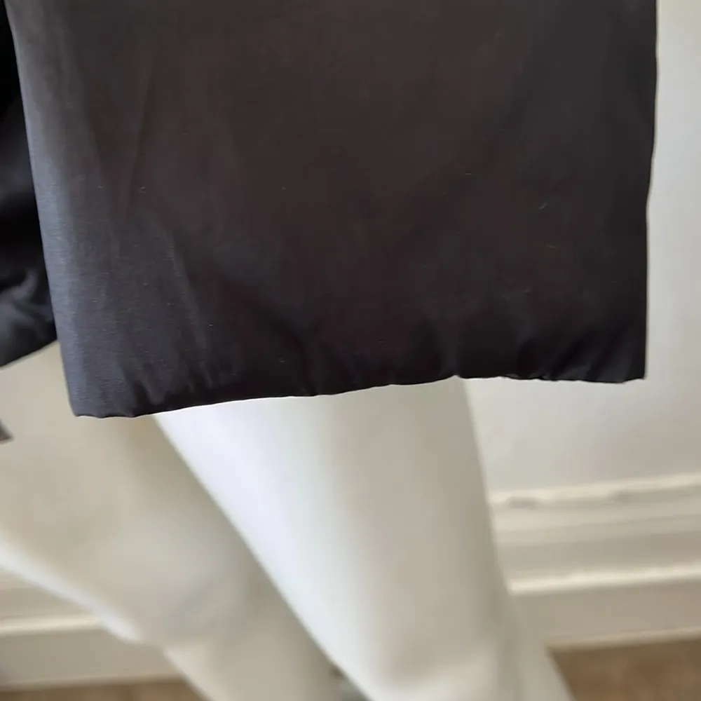 Kenneth Cole Reaction high neck quilted black zippered short down feather - Image 6