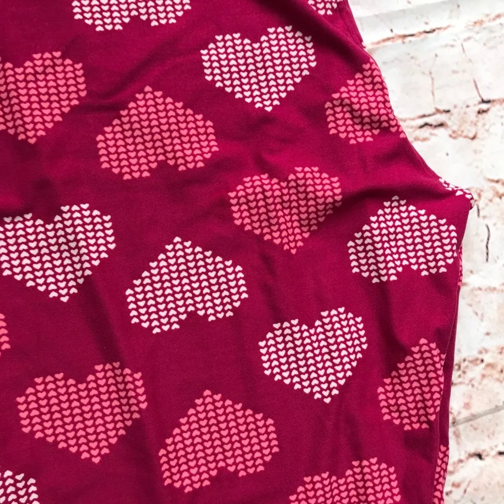 ❤️2 for $20❤️LuLaRoe Valentines Leggings Hearts TC - Image 3