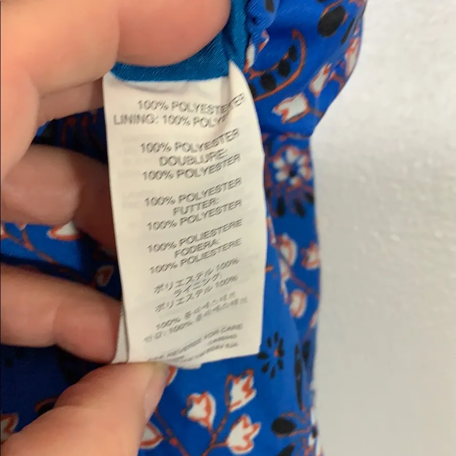 J crew blue orange paisley‎ print pants - Image 8