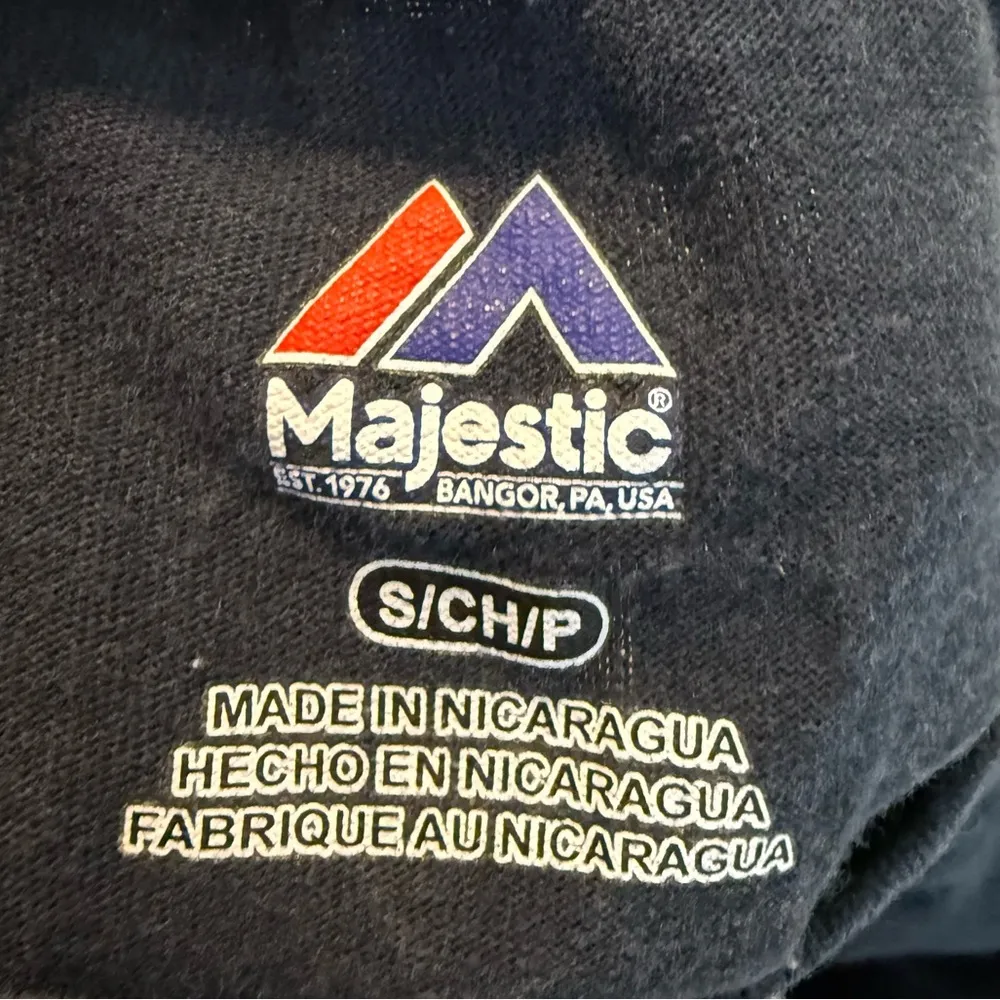 2015 Autographed Majestic Iron Pigs T Shirt #27 Cameron Perkins Sz Small Unisex - Image 6