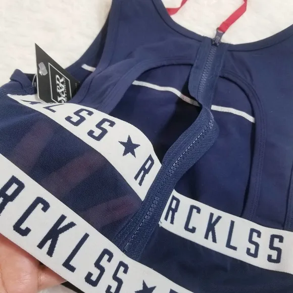 NEW Young & Reckless Work Out Sport Bra Top - Image 2