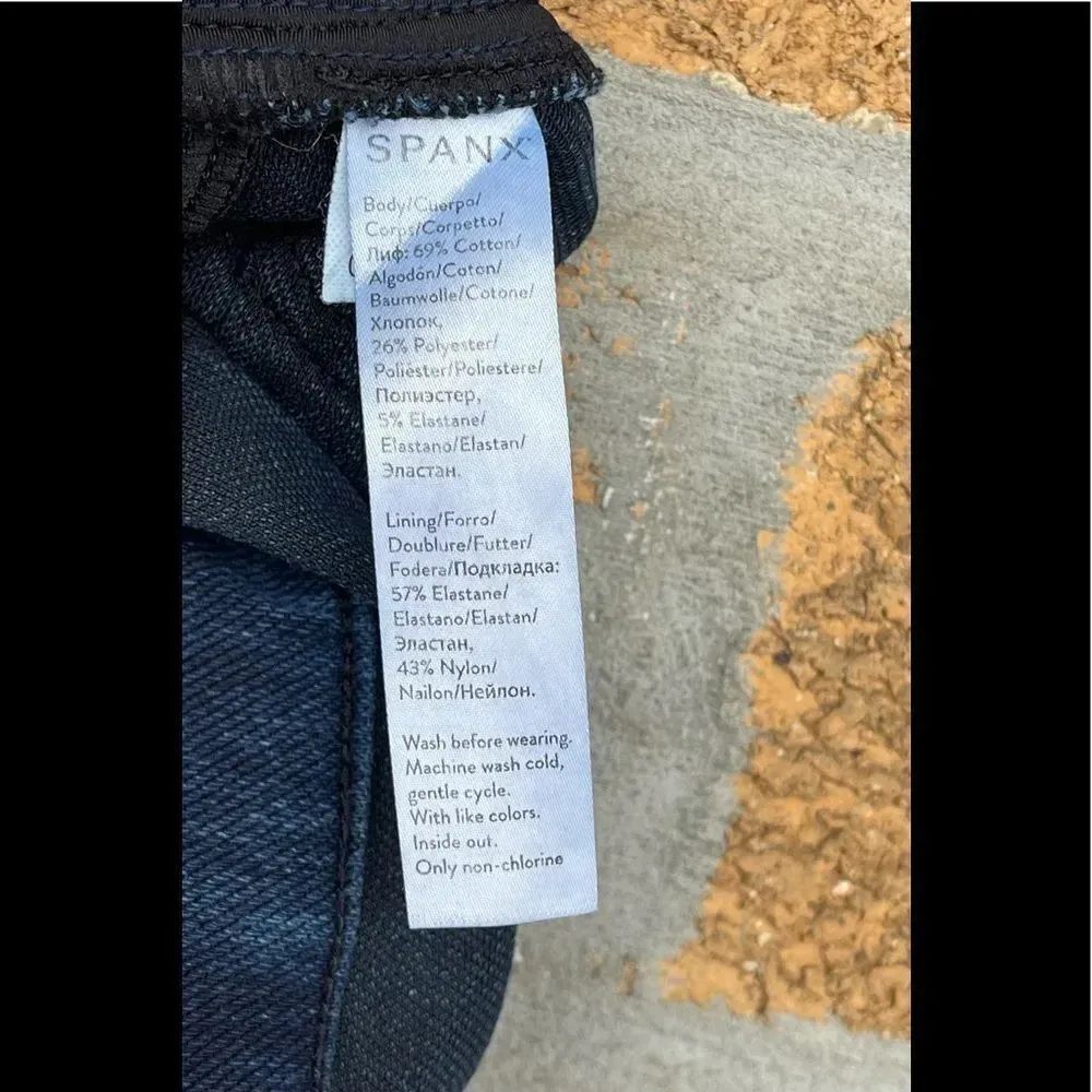 Spanx Jean-Ish Ankle Leggings jeans medium - Image 8