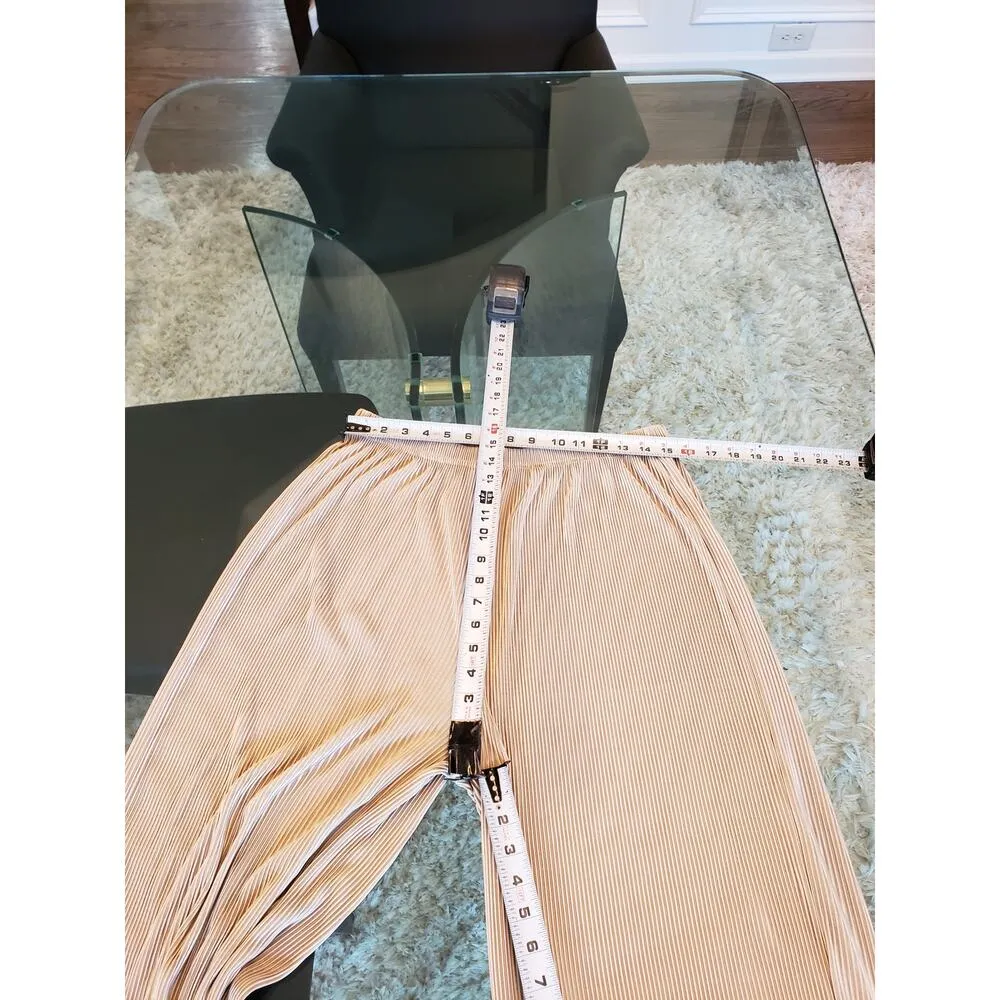 Champagne Pleated Lounge Set 2 - Image 6