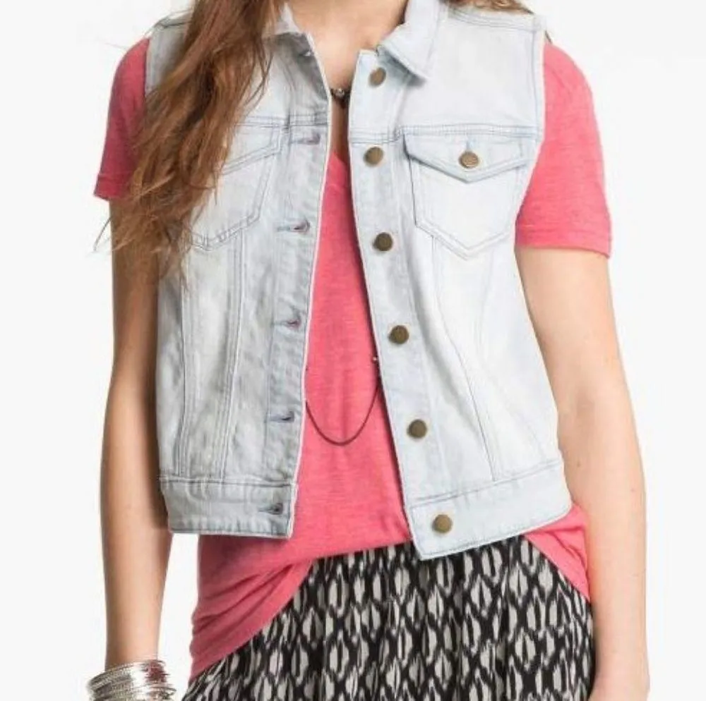 Rubbish  Jean Denim Vest - Image 7