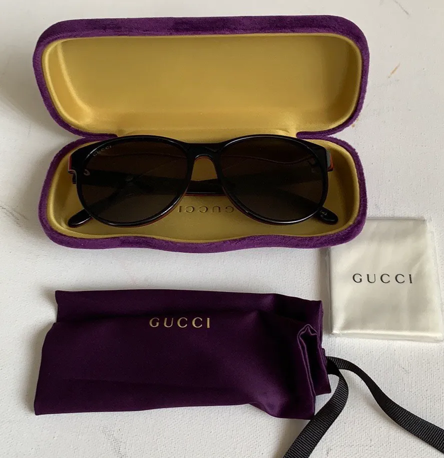 Gucci 55mm Round sunglasses - Image 4