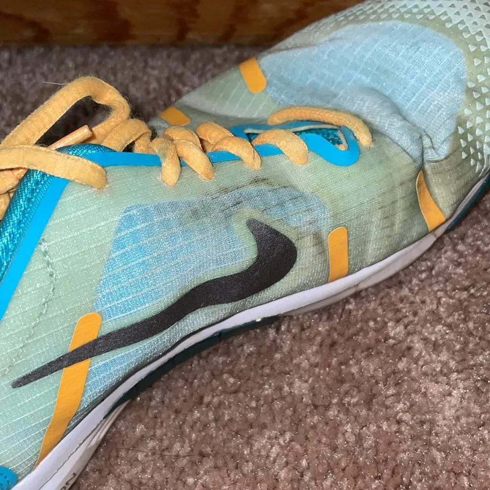 Nike Womens Lunarelement 615743-300 Blue Running Shoes Sneakers size 7 sports - Image 6