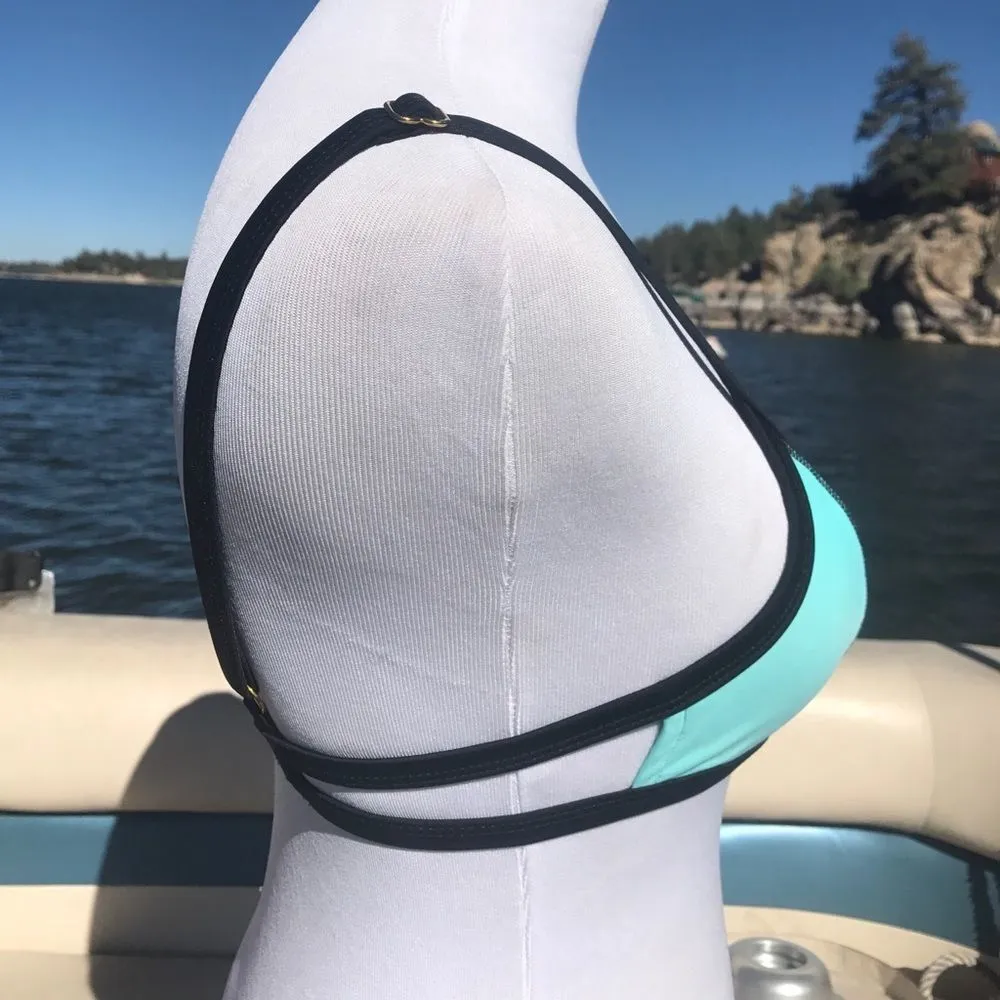 Designer‎ Bikini Top Black Size XS - Image 3