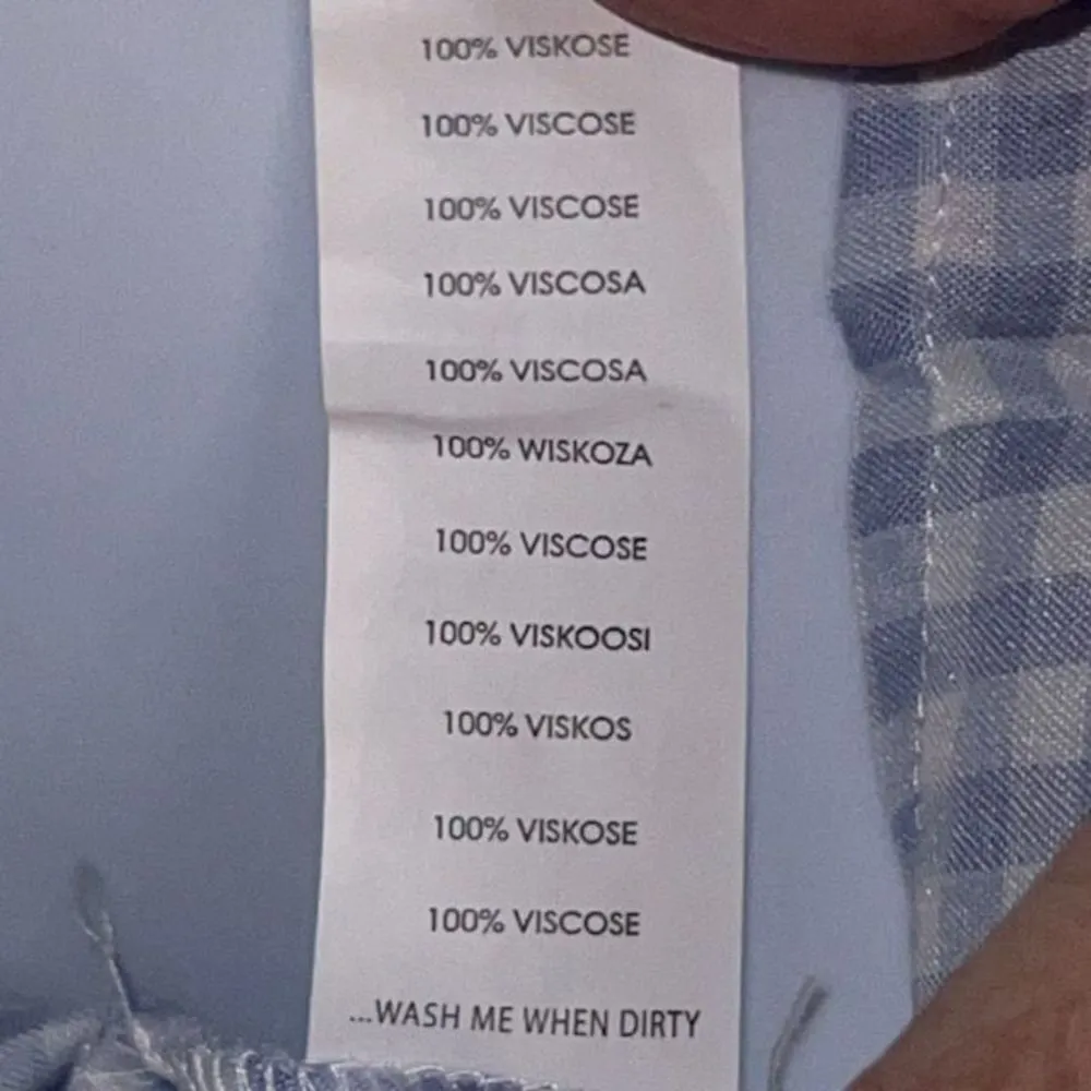 Daisy Street Gingham V Neck Pouf Sleeve Blouse (M) - Image 7