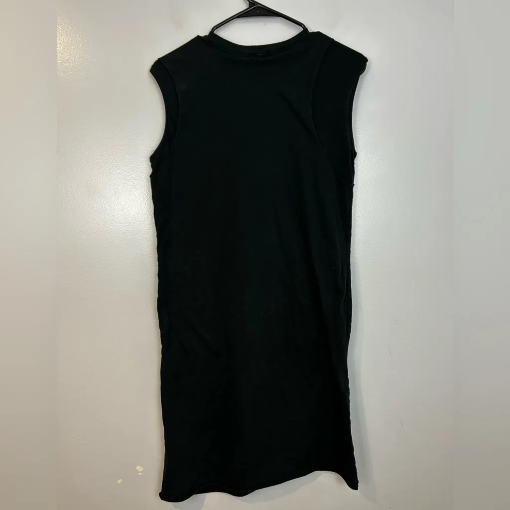 Drifter Black Cotton Double Layer Sleeveless T - Image 6