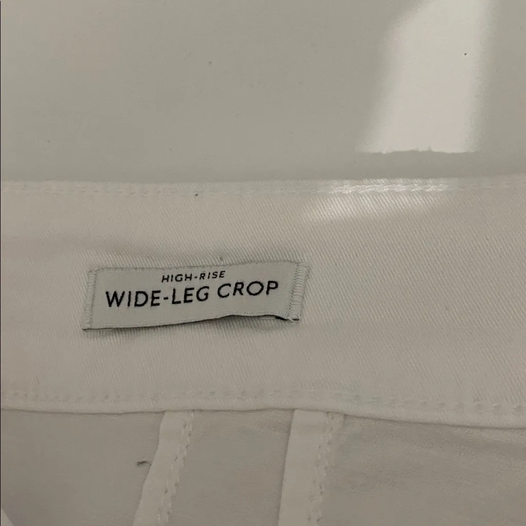 White House Black Market White Straight Leg Pants - Image 4