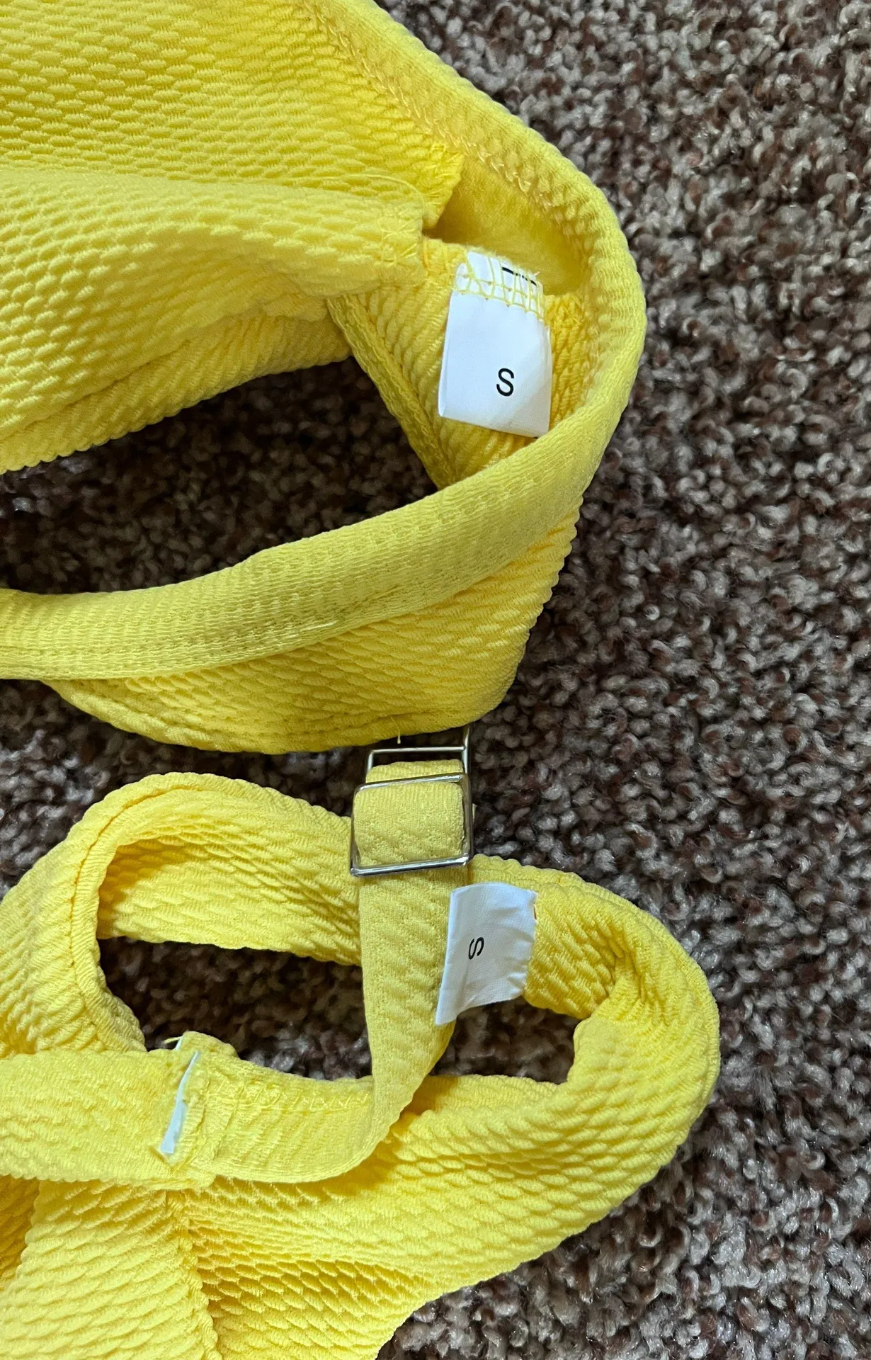 SheIn Yellow Swimsuit - Image 3