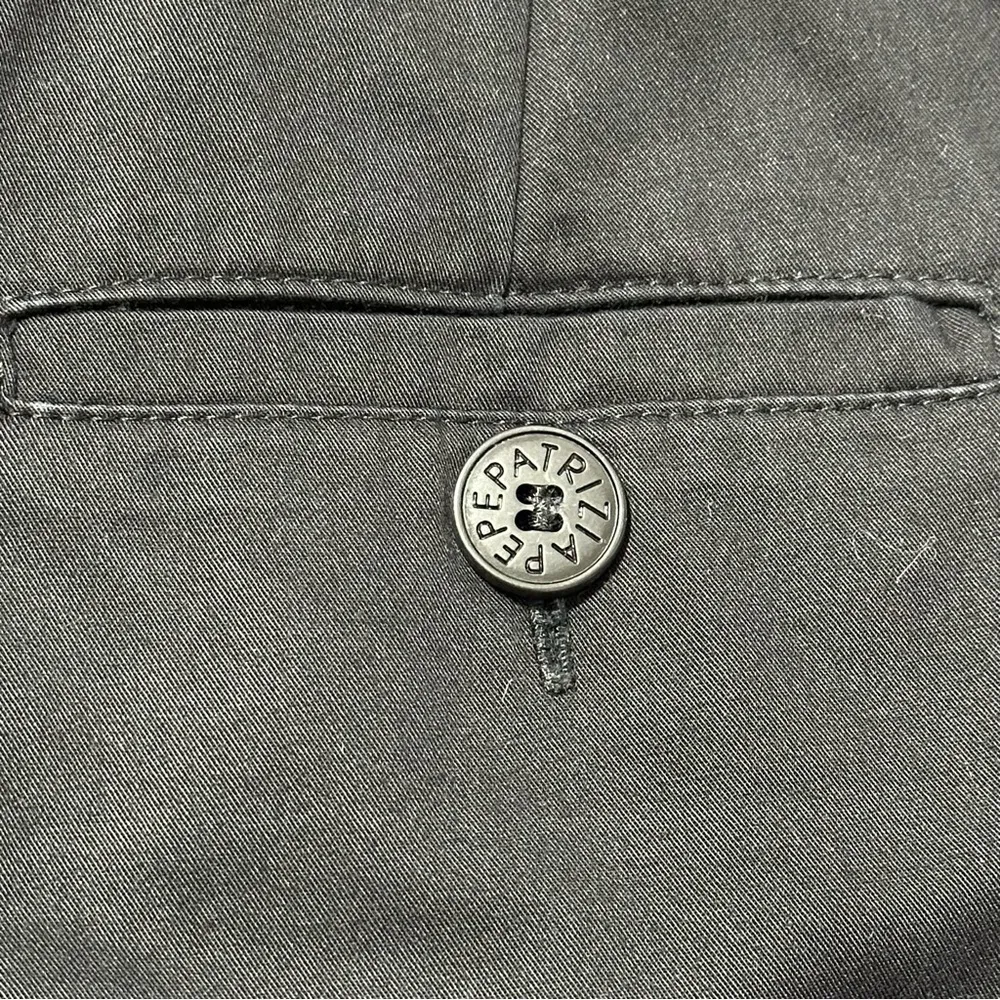 PATRIZIA PEPE Women’s Size 40 8 Black Cotton Blend Pocket Back Ankle Pants - Image 6