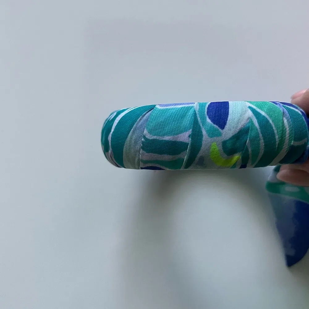 Brand New Lilly Pulitzer Fabric Wrapped Bangle - Image 5