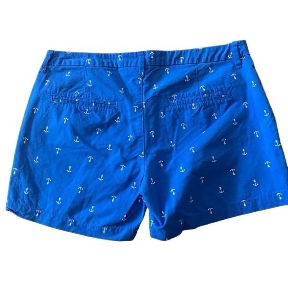 Old Navy anchor blue shorts size 10 sailor - Image 3