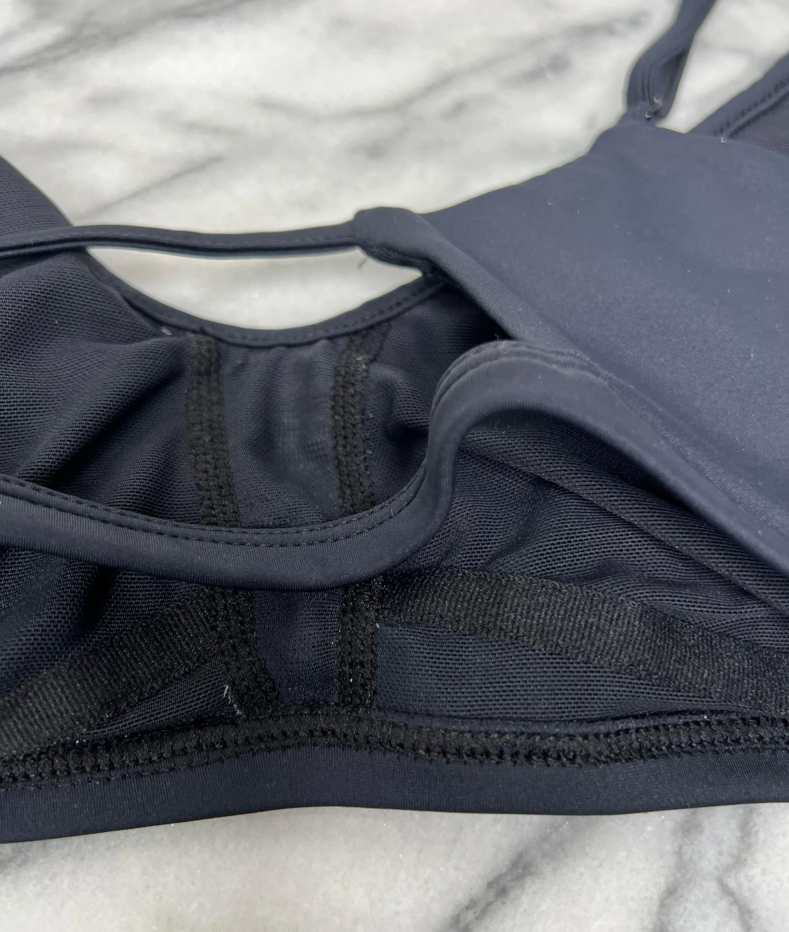 Black Bralette Sports Bra - Image 5