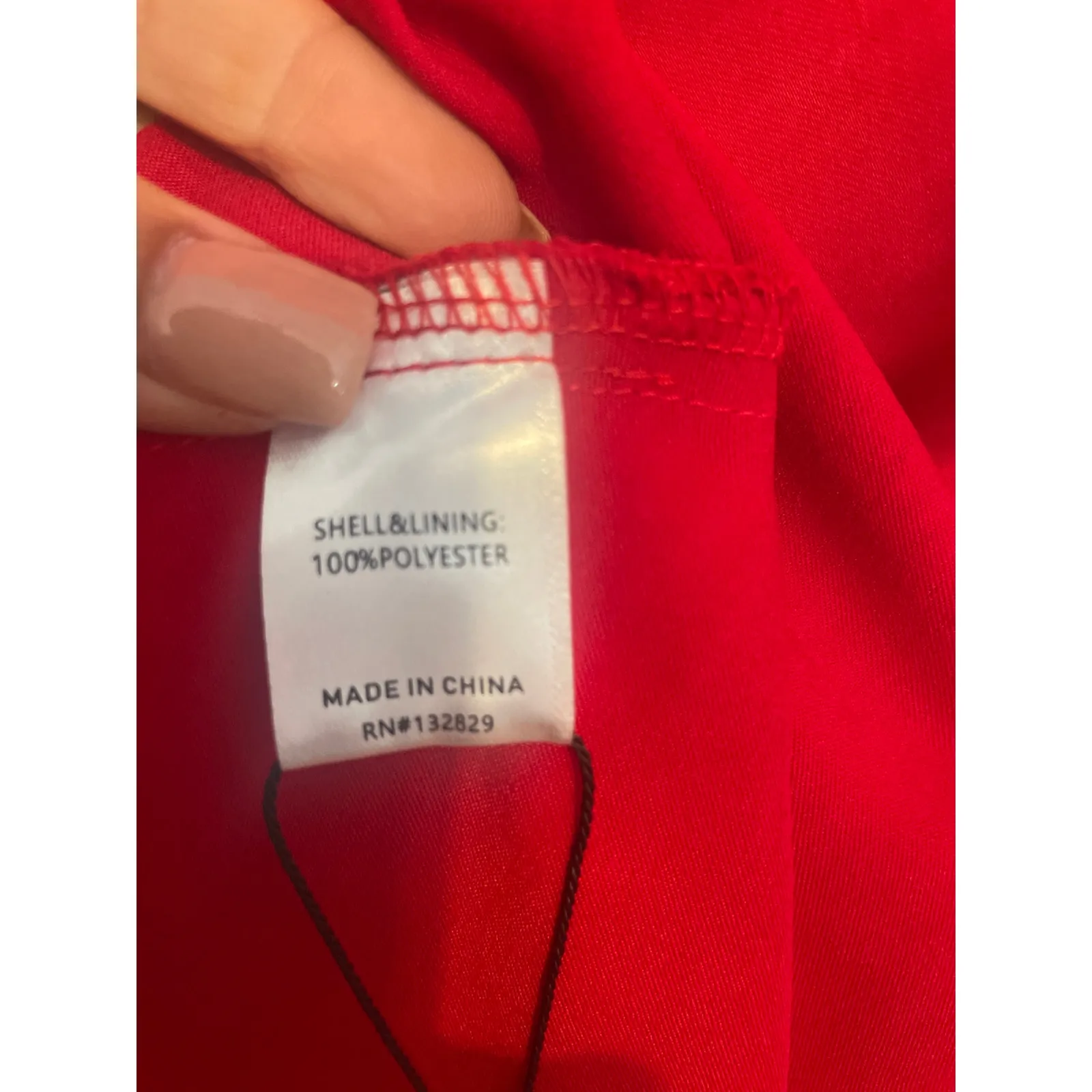 SUPERDOWN Calla Satin Maxi Skirt  PARTY NWT Red Size XS Long - Image 6