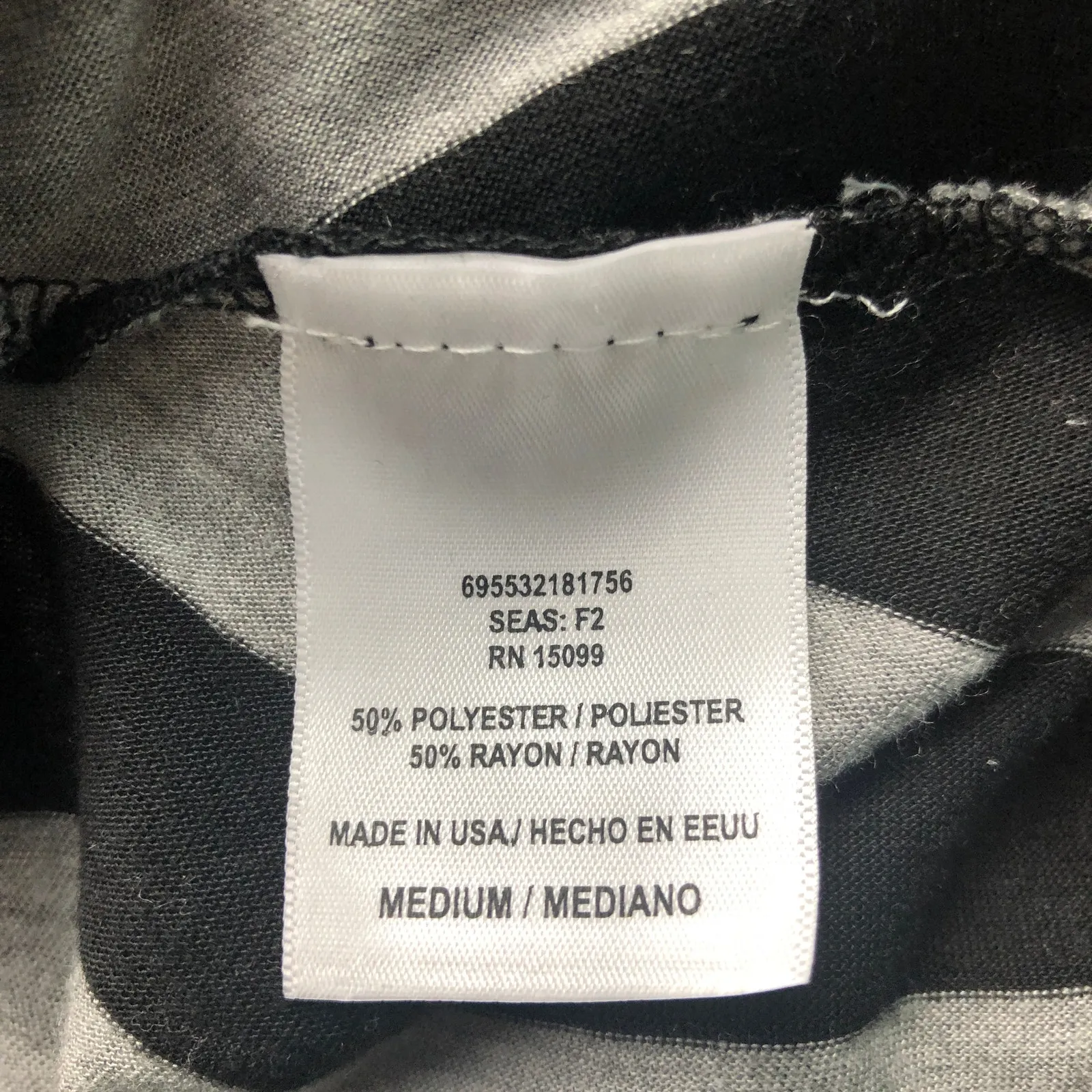 Bongo Striped Peplum Top Juniors Size M - Image 9