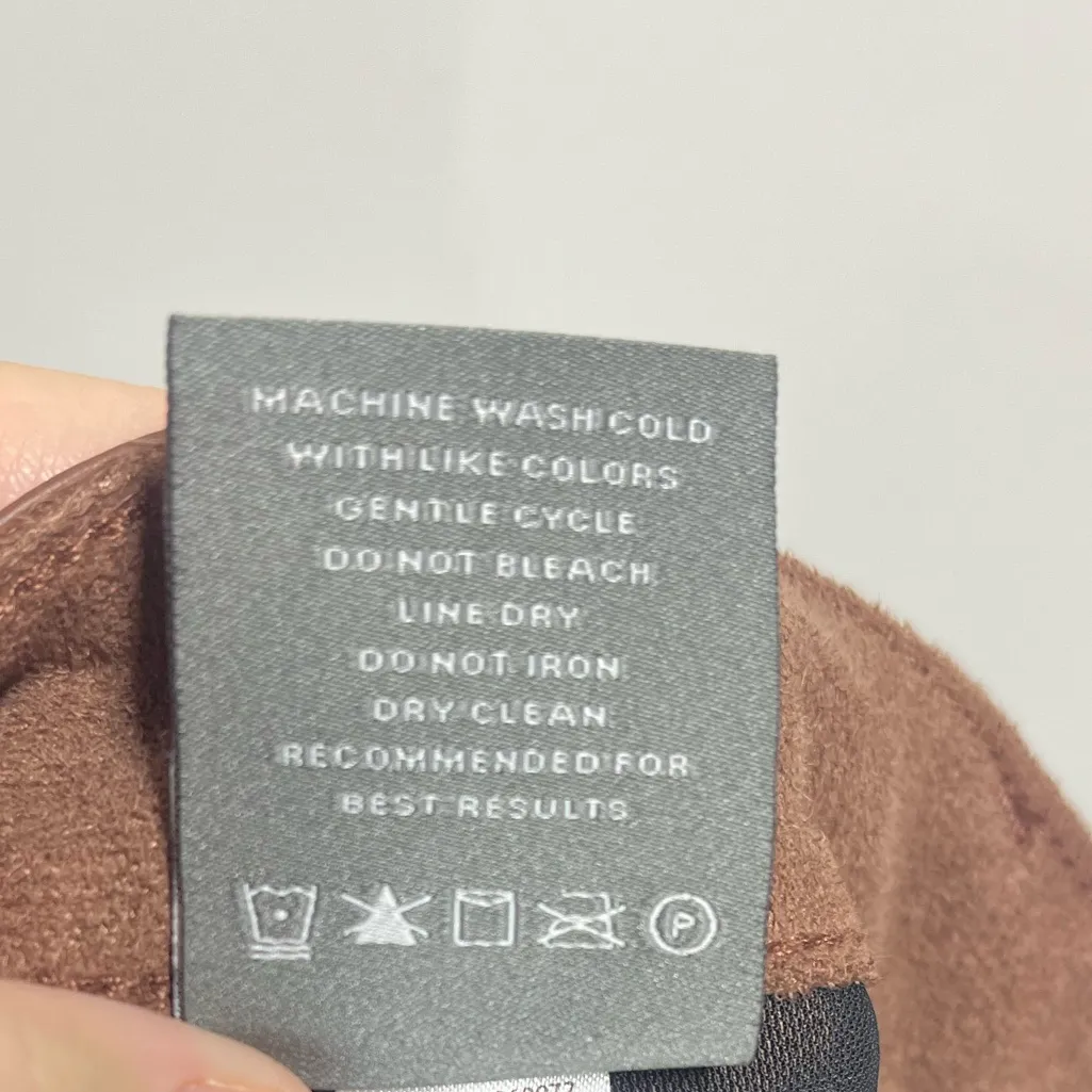 Torrid Perfect Skinny Faux Leather Mid Rise Pant in Root beer size 22R women - Image 9