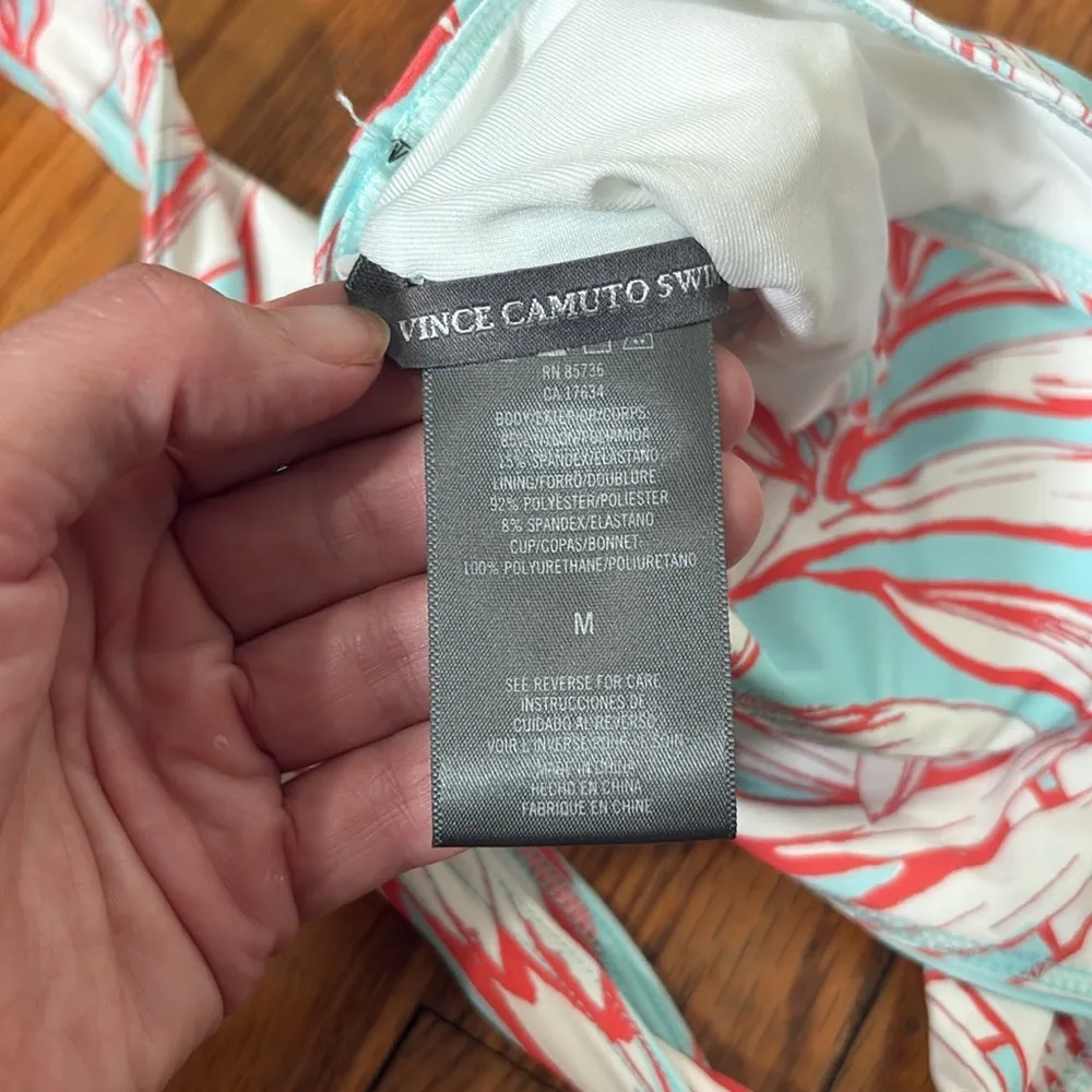Vince Camuto Delle Palme Wrap Bikini top Swimsuit size M NWOT‎ - Image 3