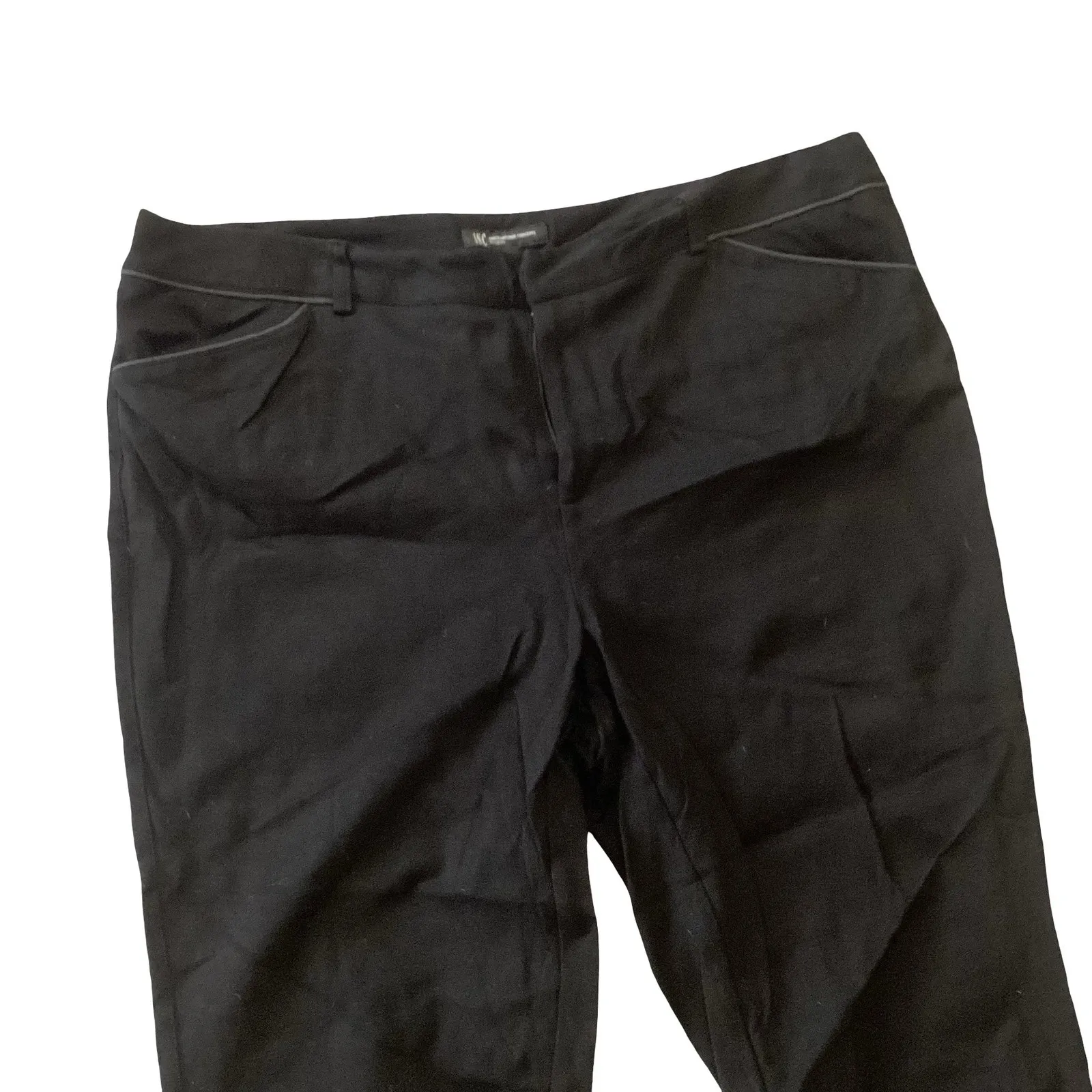 INC Skinny Dress Pant Black Size 18W - Image 2