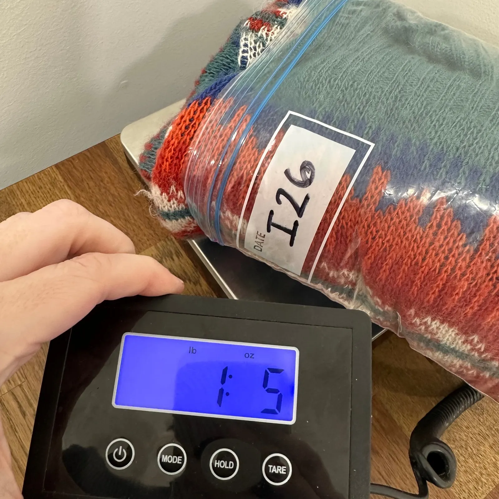 EVA Vintage Wool Sweater Hood Fairisle Knit‎ Womens Large Colorful Bright Maine - Image 6