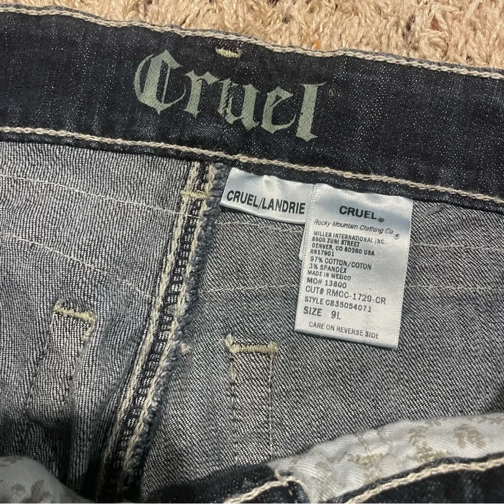 NWT Boot Cut Leg Cruel Denim Women’s Jeans Size 9 Long - Image 5