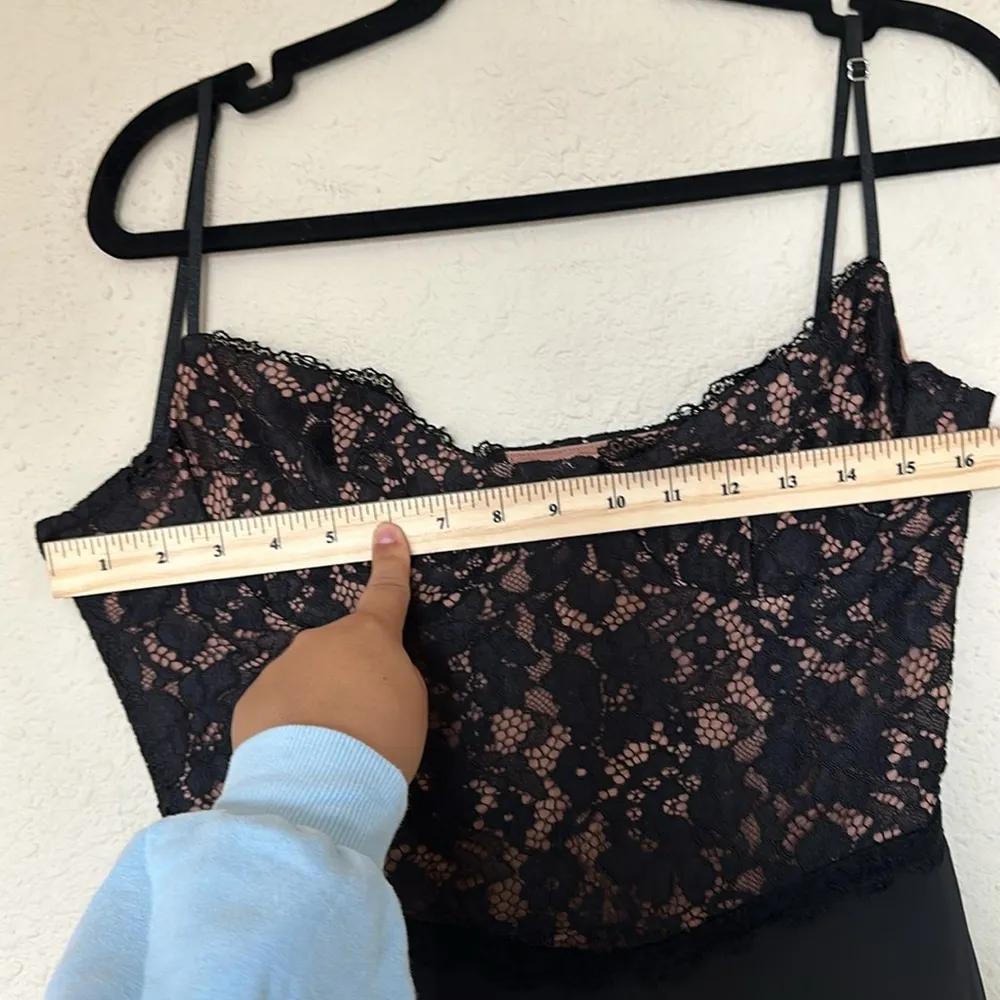 HOUSE OF CB 'Cara'‎ Black Corset lace gown Maxi Dress/Size M NWOT - Image 8