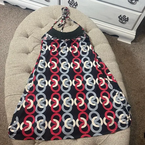 Y2K Geometric Halter‎ Dress - Image 7