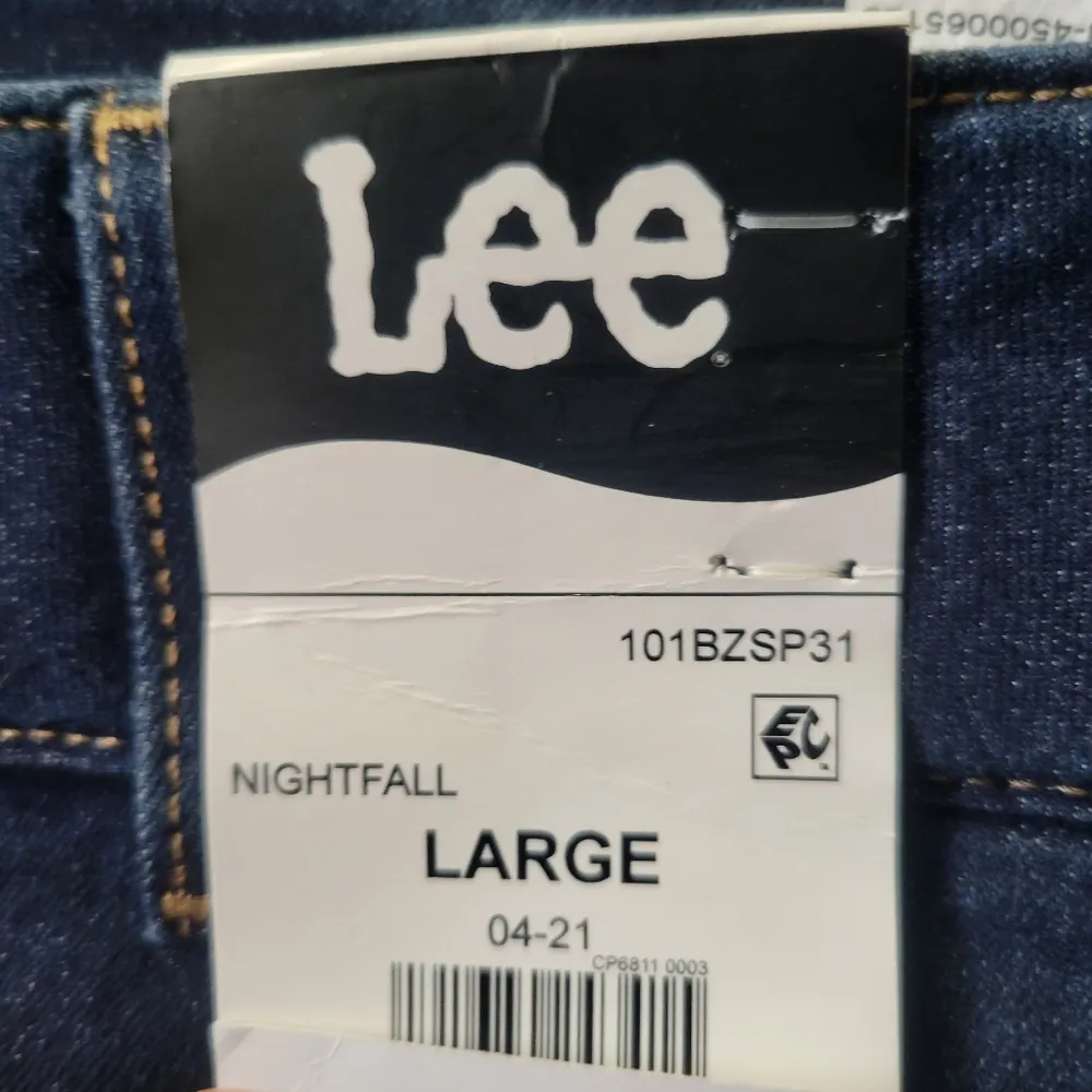 NWT Lee denim jeans women's large L new - Image 8