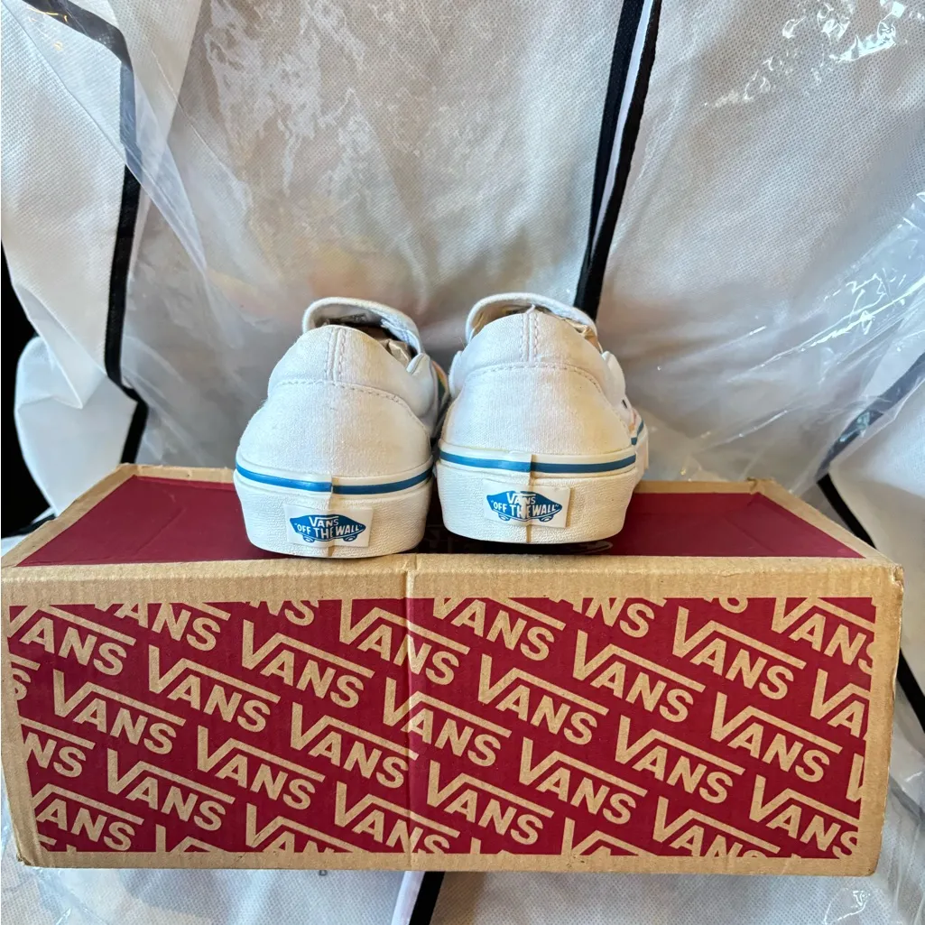 Vans Classic slip on rainbow white - Image 9