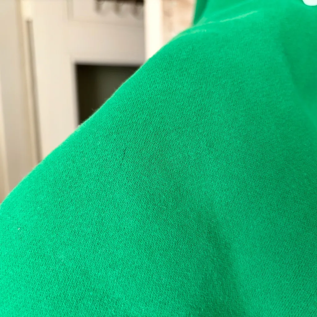 White Fox Offstage Sweater in Amazon Green - Image 7