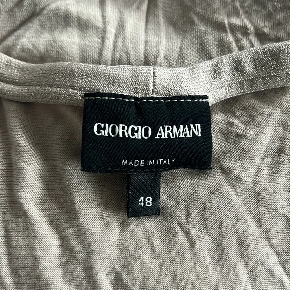 Giorgio Armani Stretch Jersey Short Sleeve Tee Made in Italy Size 48 Retail $354 - Image 6