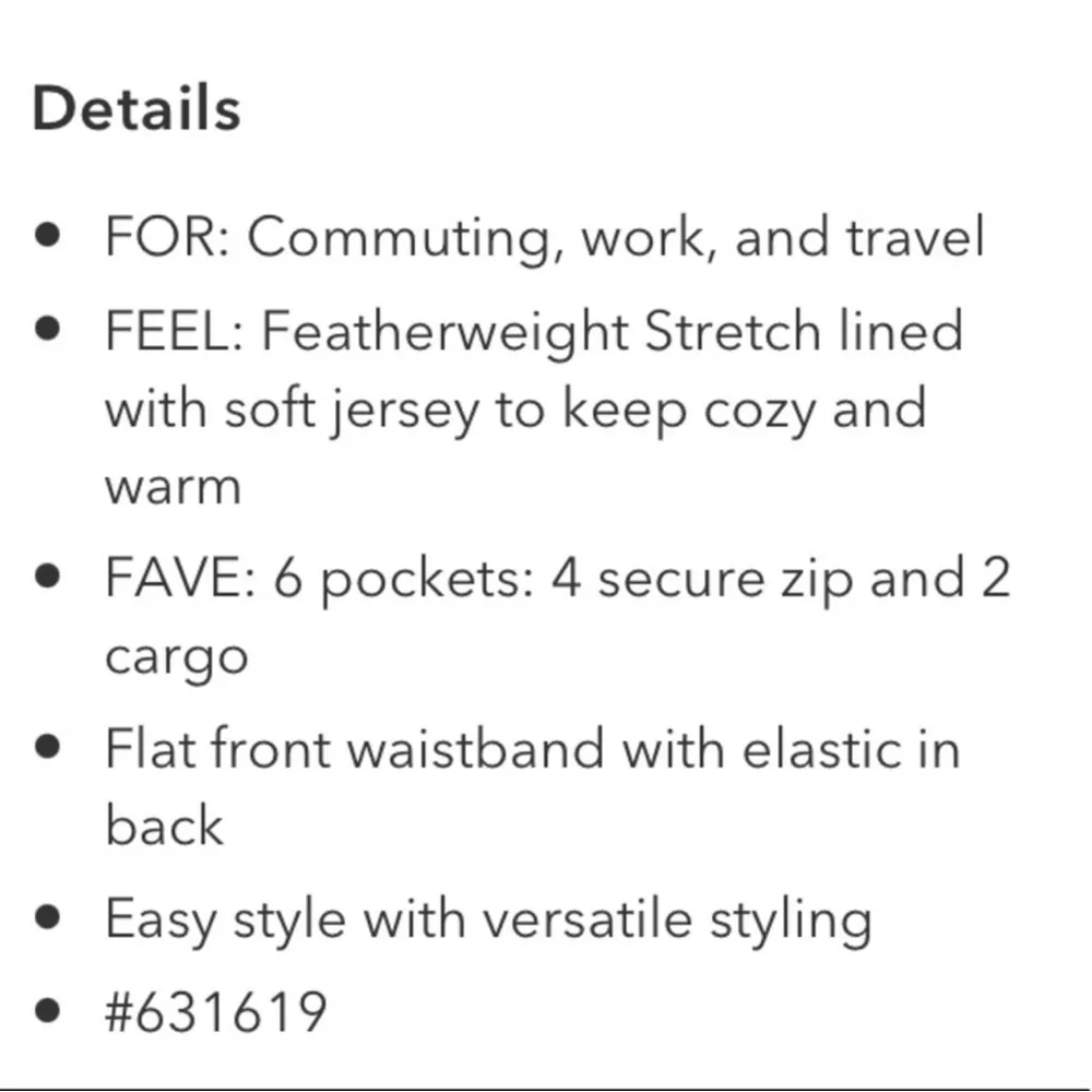 Athleta Chelsea Cargo Lined Pants In Black - Image 8