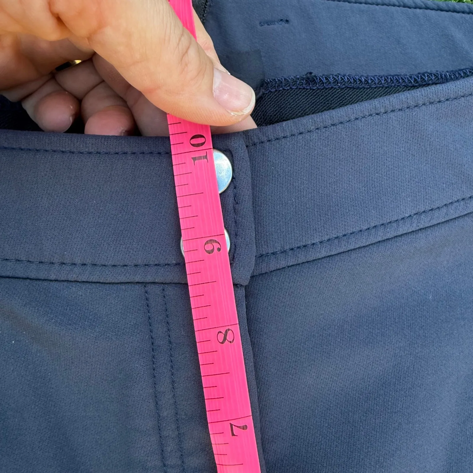 Montar Women Size 48 Black Full Seat Grip Equestrian Breeches Horse Riding Pants Blue - Image 8