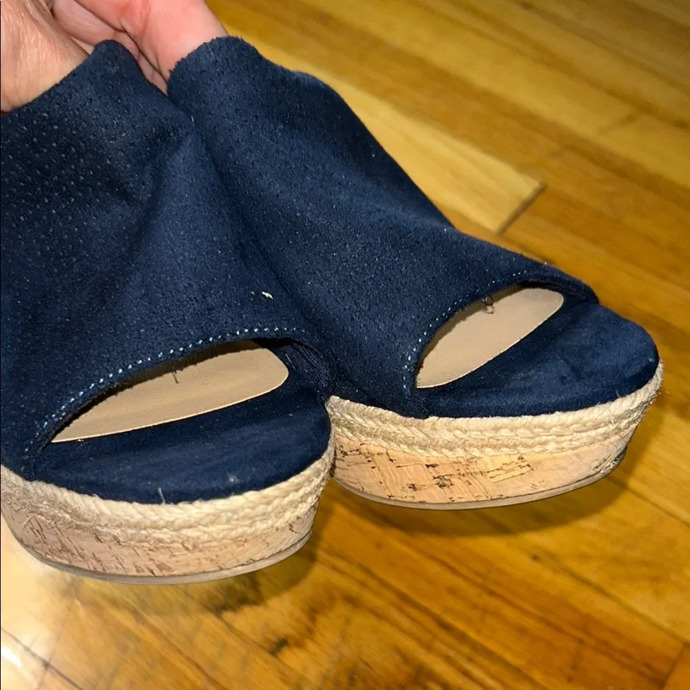 American Rag Black Wedge Shoes - Image 3