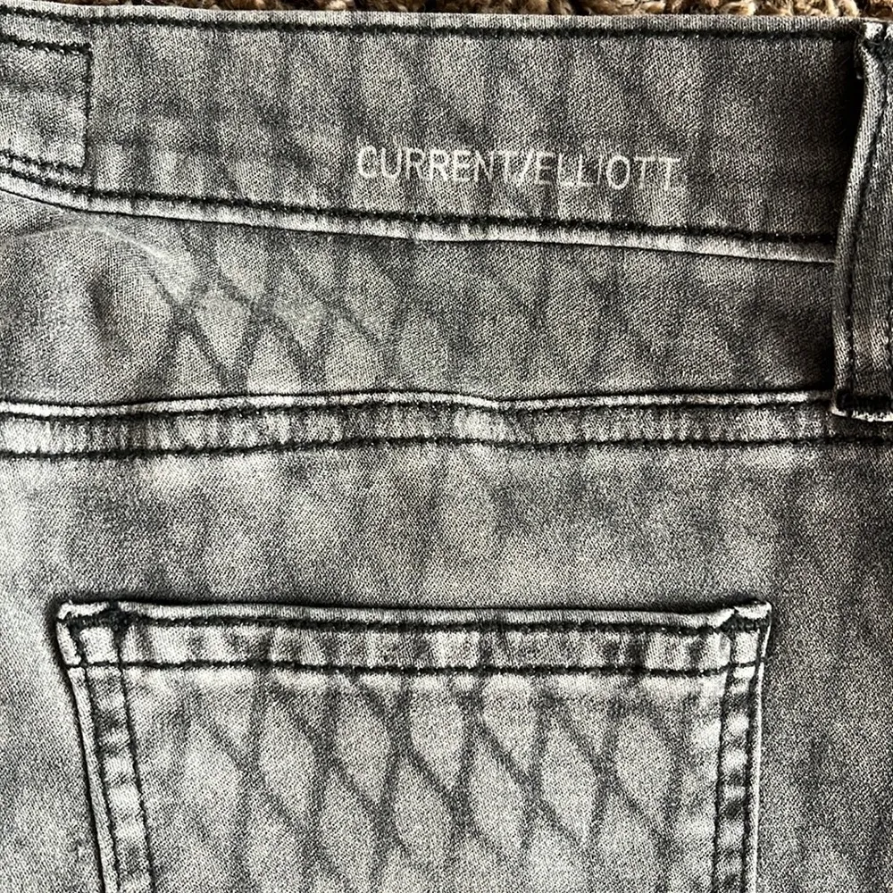 Current Elliott fishnet low rise skinny ankle - Image 3