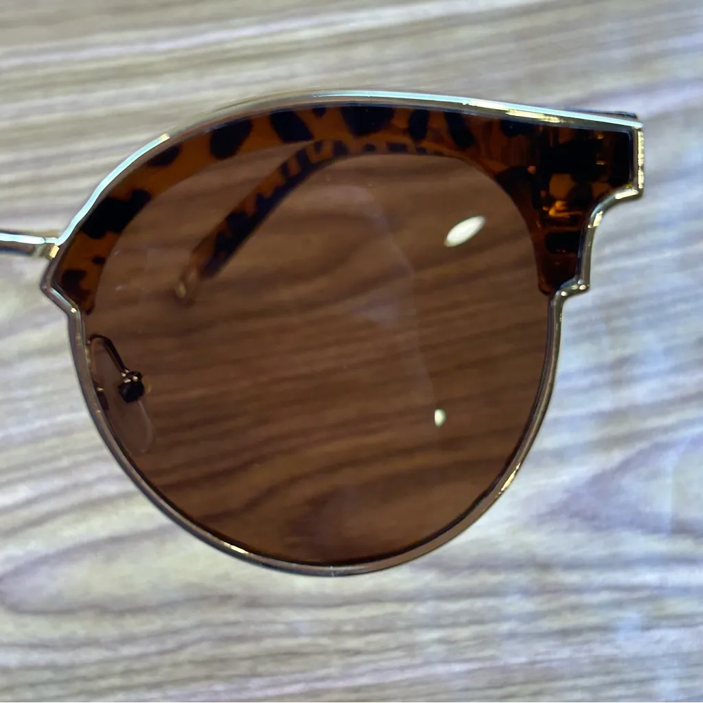 CiCi Hand Polished Tortoise Shell Cat Eye Sunglasses - Image 6