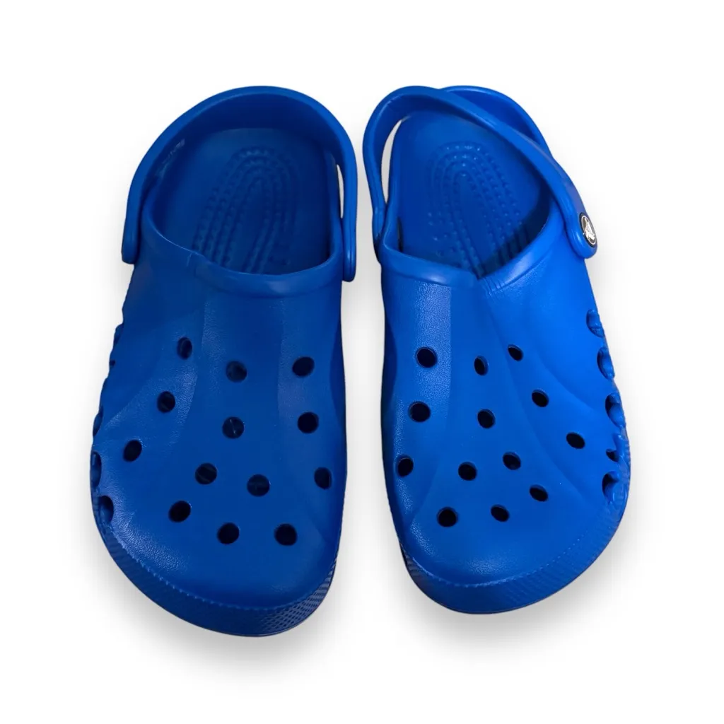 Crocs Baya Clogs Slip On Shoes in Bright Cobalt Blue‎ Sz 7 Women's / 5 Men's NEW - Image 2