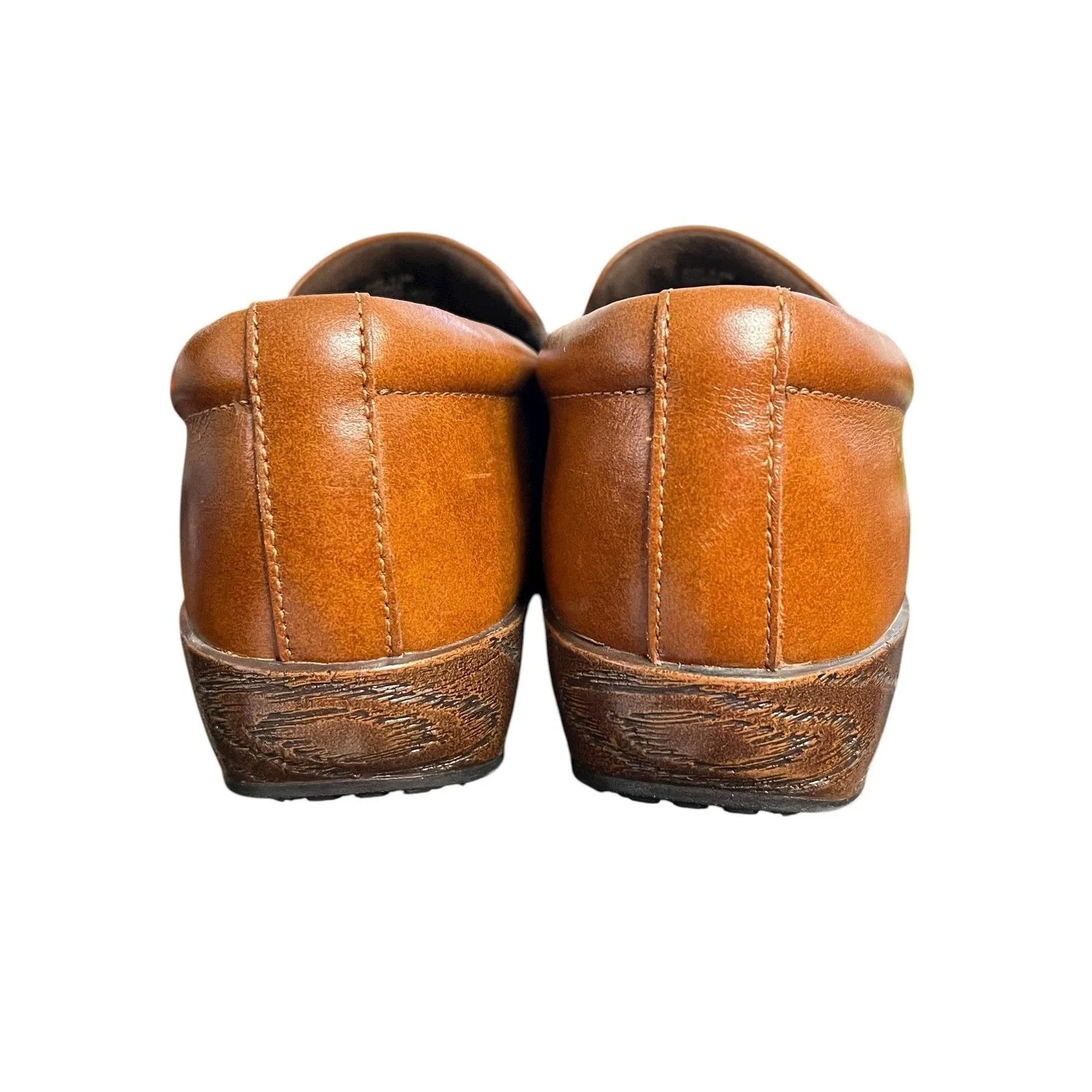 Klogs Footwear Shoes Womens Size 9.5 Brown Tucker Slip On Clogs Slip Resistant - Image 4