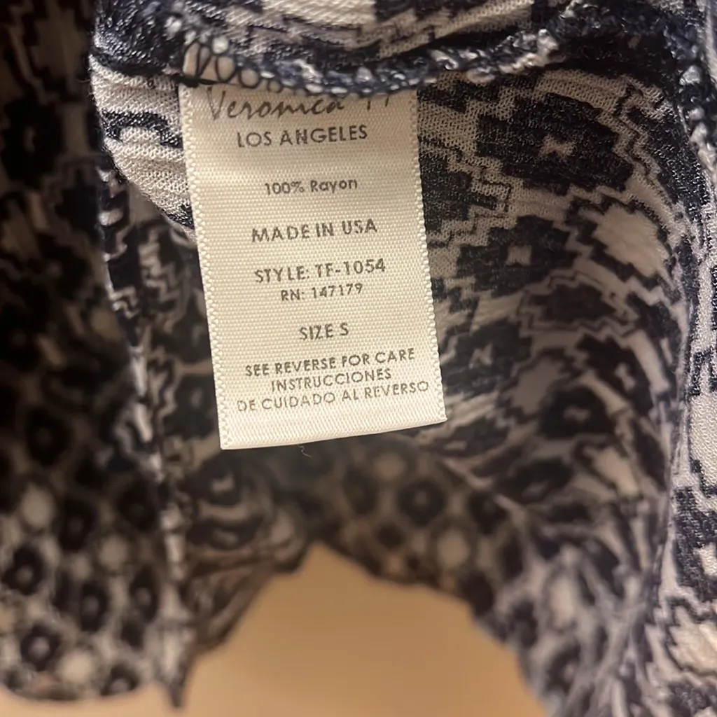 Veronica M Los Angeles Blue Tank Top - Image 3