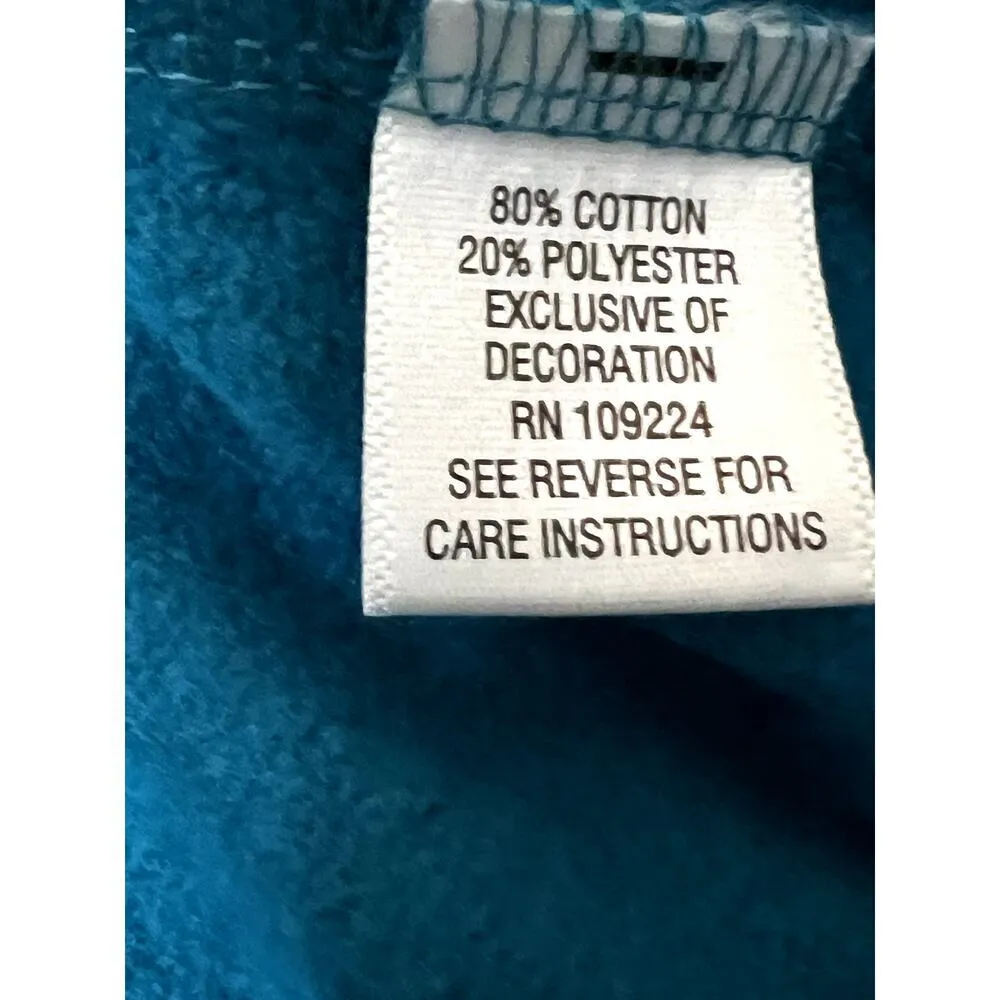 Breckenridge women's size 1X blue sweatshirt leaves embroidery grannnycore - Image 7