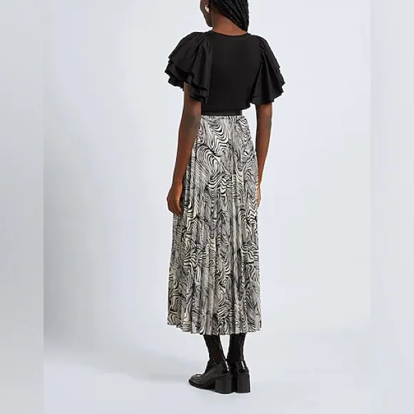 8 by Yoox Organic Cotton Black Top Size L - Image 2