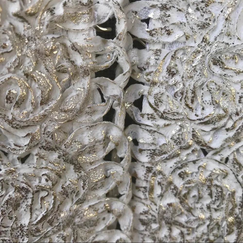 Nic & Zoe Shimmered Metallic Lace Jacket - Image 15