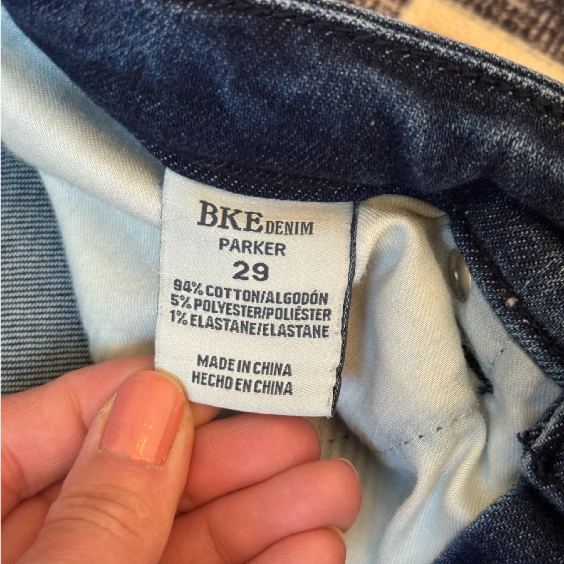 BKE Buckle Parker Distressed Denim Jean Shorts Women’s Size 29 - Image 9