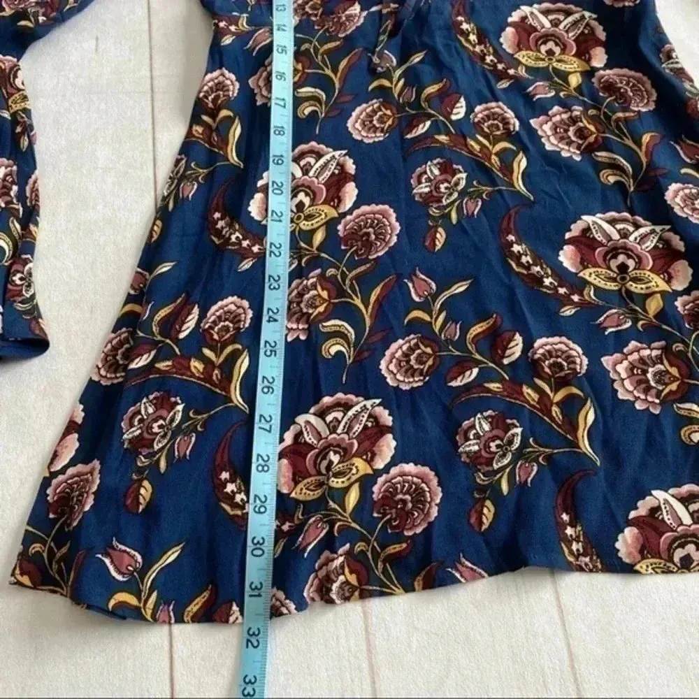 NWT Forever 21 Paisley BoHo sleeve dress size S - Image 7