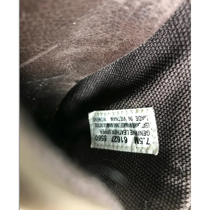 TIMBERLAND Leather Smart Comfort Clogs Women 7.5M Brown Comfort Cottage Retro - Image 8