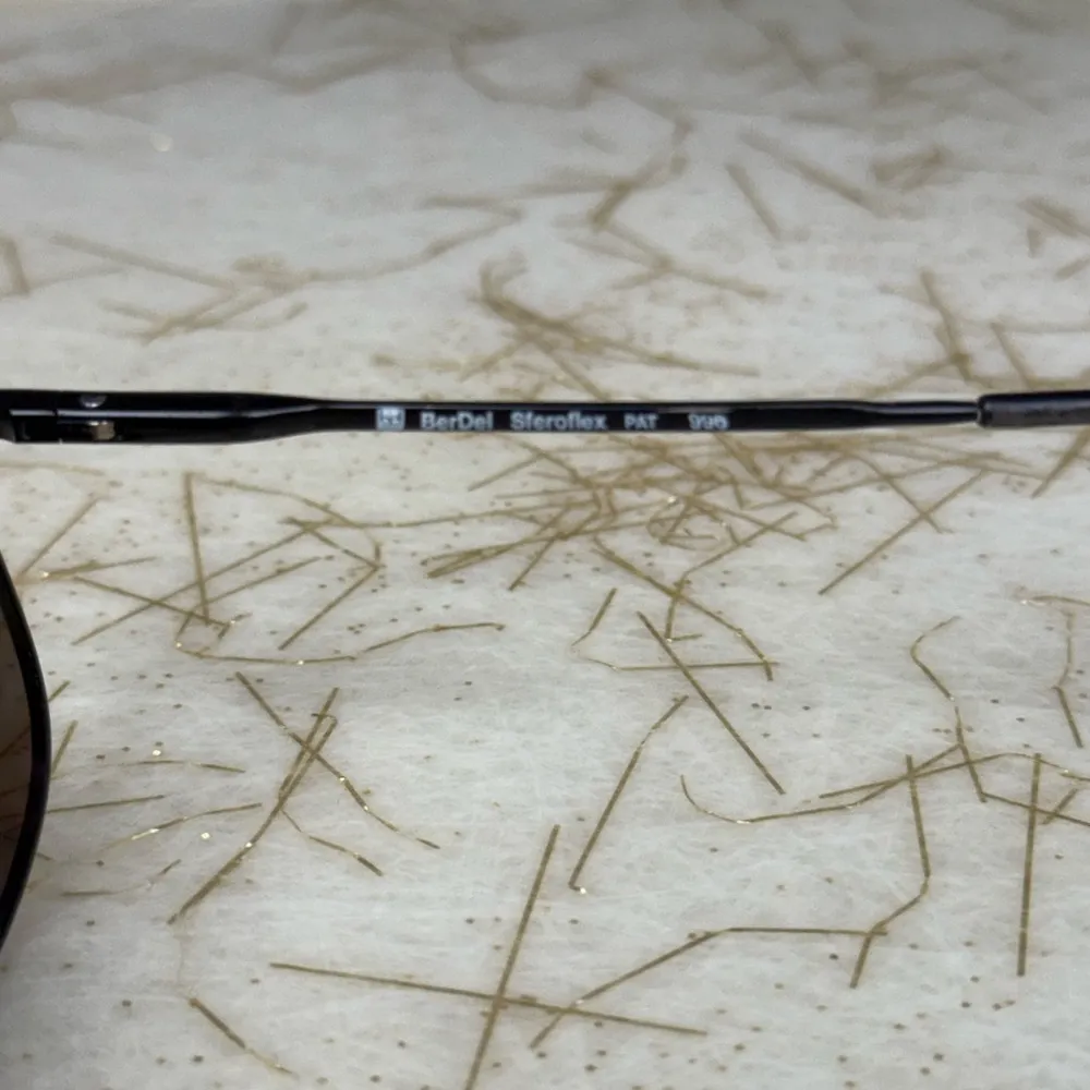 Vintage BerDel Sferoflex Blackwood Vintage Sunglasses Made in Italy Brown - Image 6